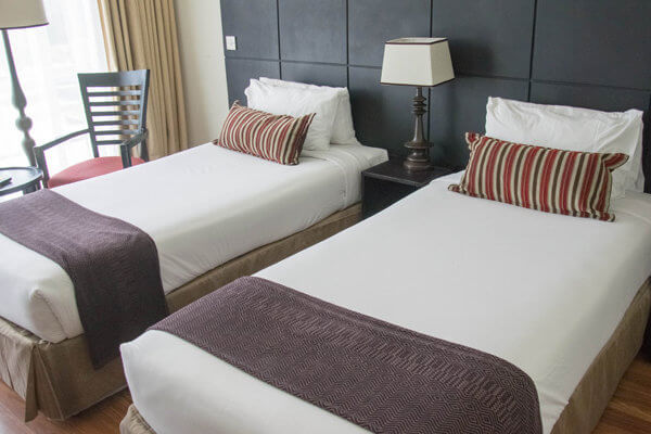 Mount Meru Hotel Standard Twin Beds